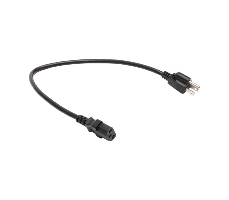 JT-3/FY-3+JT-ST3 15A 125V Trojkolíkový štandardný konektor USA s konektorom IEC C13