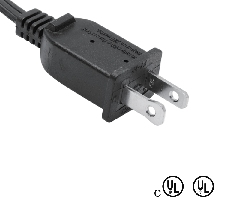 FY-2R 13A 125V dvojkolíková americká štandardná zástrčka s poistkou