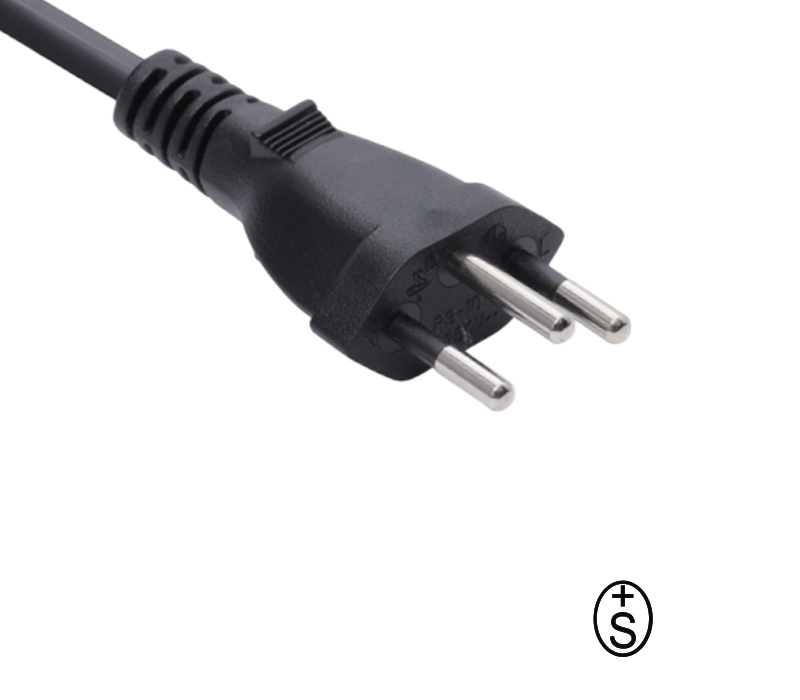 R3-10 10A 250V švajčiarska trojkolíková zástrčka