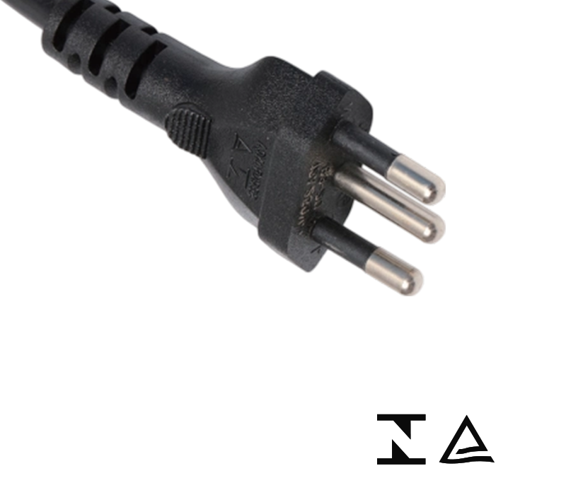 B3-20 20A 250V trojkolíková brazílska zástrčka