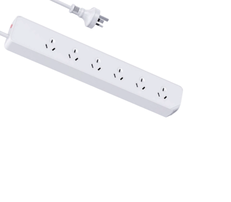 AU02 Power Strip v austrálskom štýle so šiestimi zásuvkami